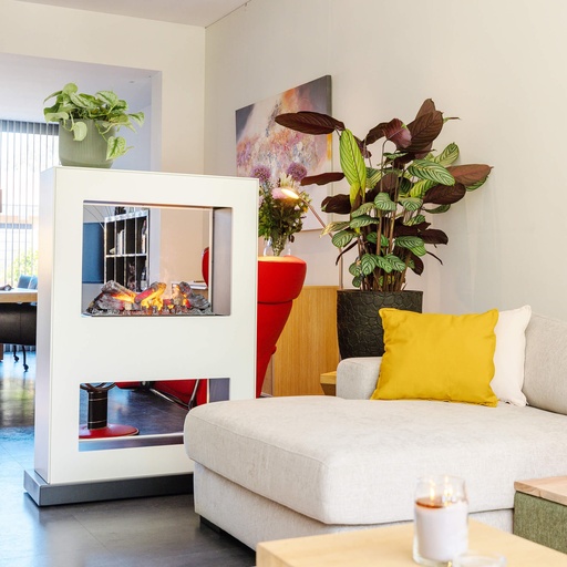 Lasize cheminée électrique tunnel mobile - séparateur de pièce