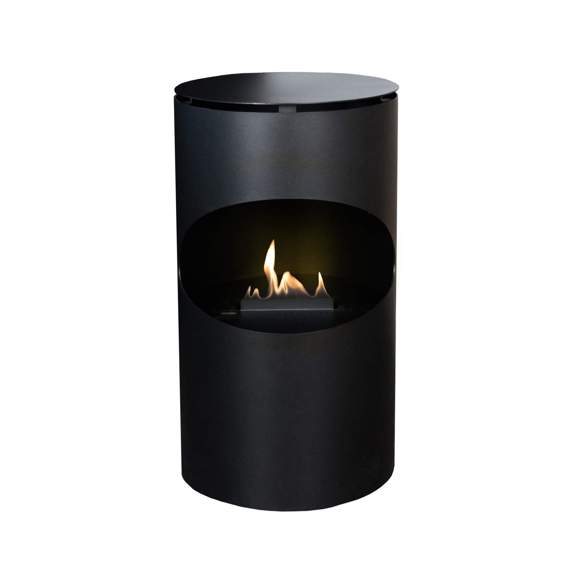 Silo portable bioethanol fireplace