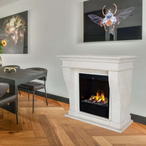 Kreta electric fireplace
