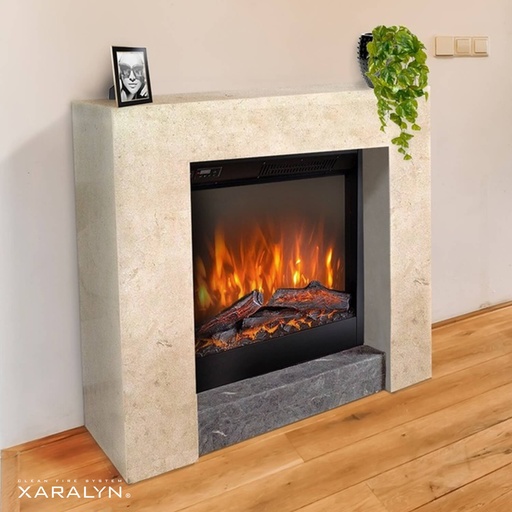 Milos electric or bio-ethanol fireplace