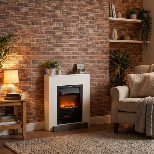 [8717853926990] Kalmar electric fireplace